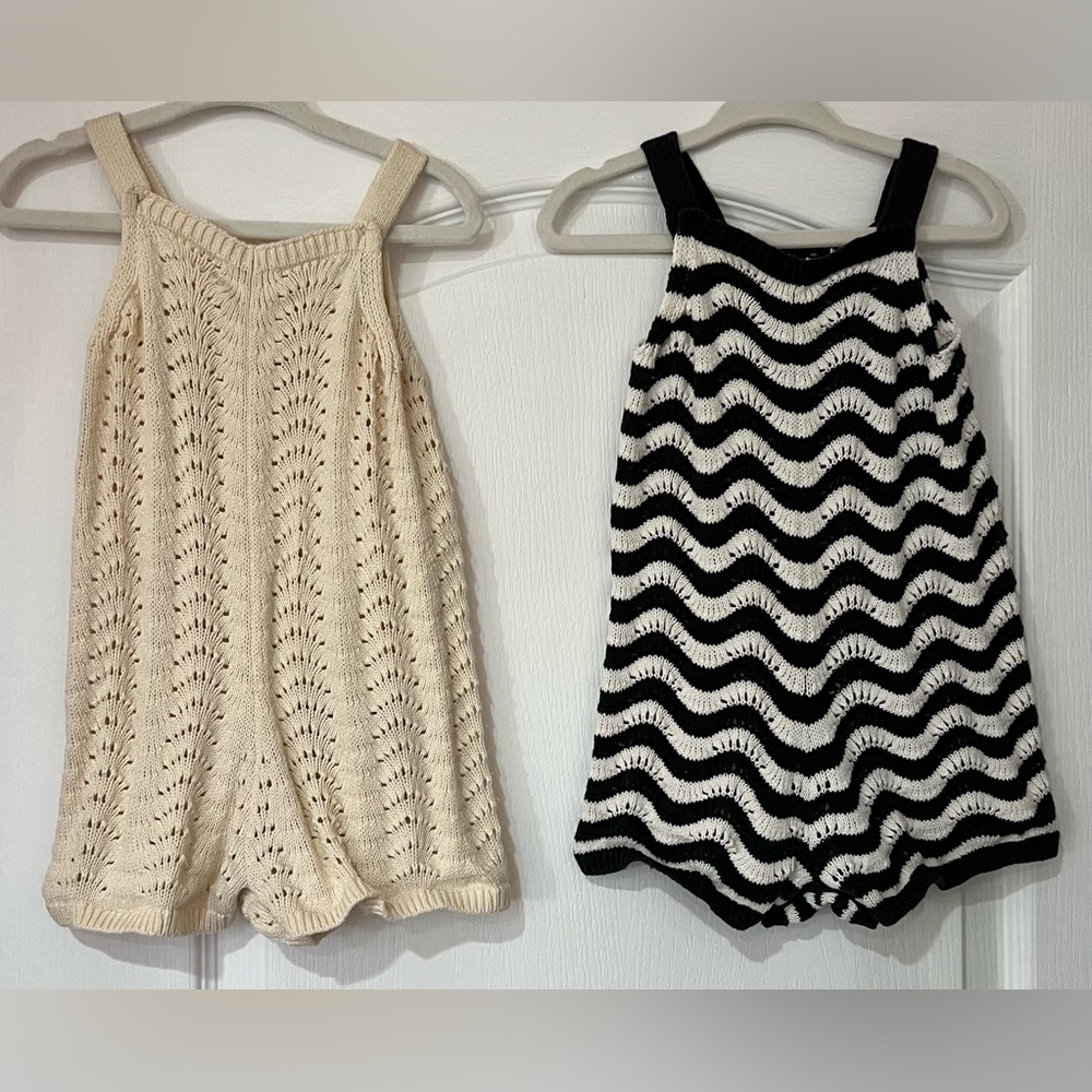 Baby GAP Knit Romper Set of 2